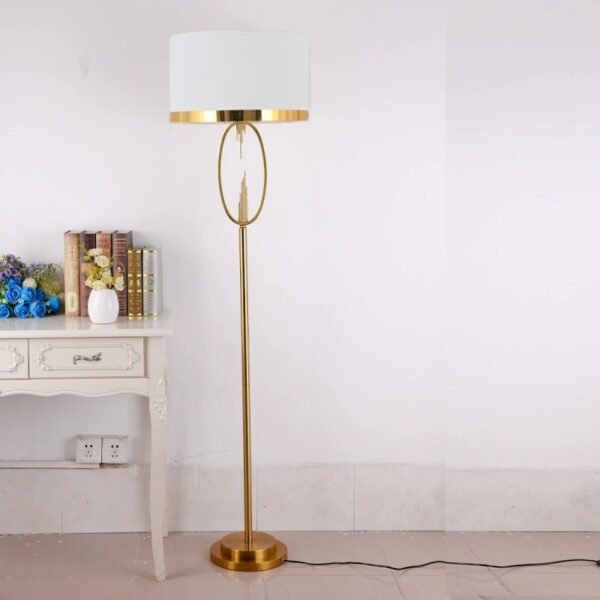 Luxe Metal Floor Lamp - Image 2