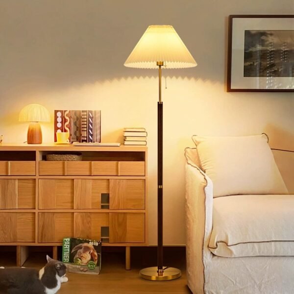 Pleated Floor Lamp - Image 2